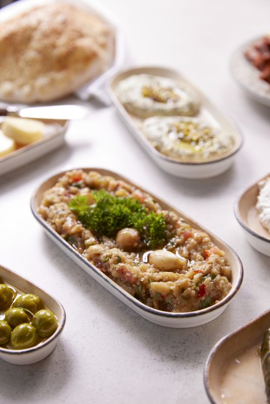 Köz Patlıcan Salatası